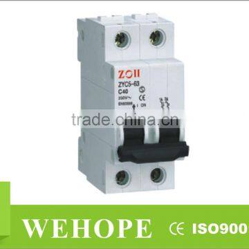 ZYC5-63 2 (DZ47-63 New Type)Miniature Circuit Breaker,mcb Switch