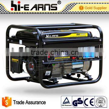 New design 3KVA 220V open single phase gasoline generator