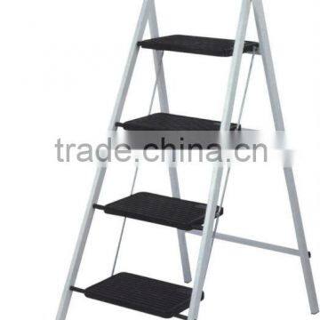 narrow step foldable steel pipe ladder