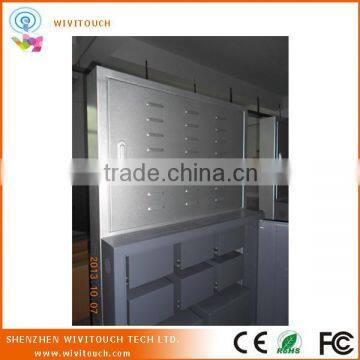 32" LED Advertising Public Mobile Phone Charger 16 Lockers photo-4