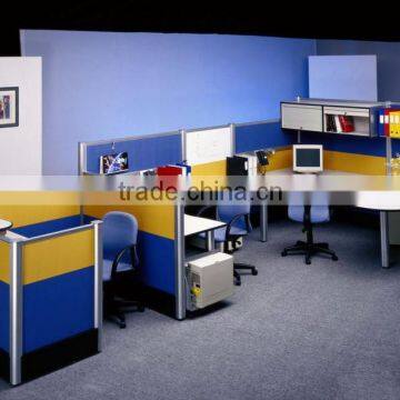 japanese modular office cubicle workstation movable partitions(SZ-WST679)