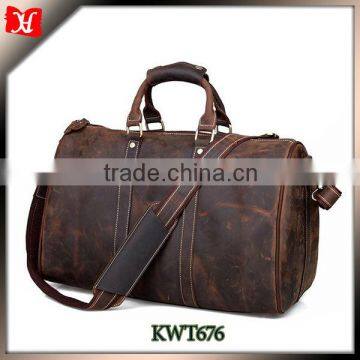 Guangzhou Factory Leather Bag Travel Bag Wholesale 2014