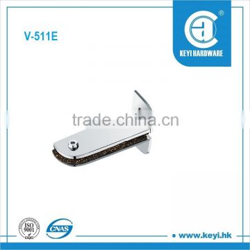 Best Selling Products frameless sliding glass door fittings/glass door clip In South America (V-511E)