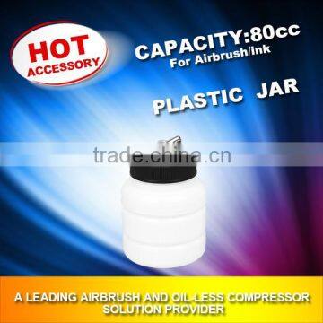 plastic jar for airbrush