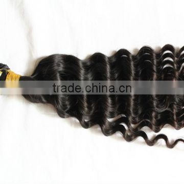 hand tied virgin hair crochet hair extension hand tied cuticle hair