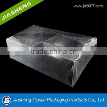 Soft clear plastic folding box