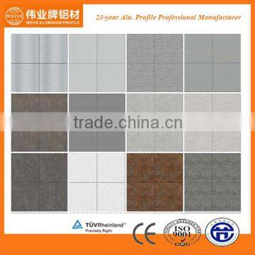 Outdoor aluminium composite wall cladding panel