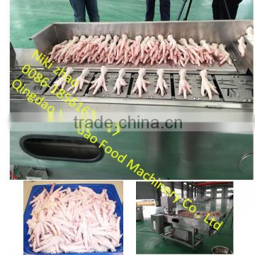 chicken paw cutter,chicken paw processing machine,chicken feet cutting machine