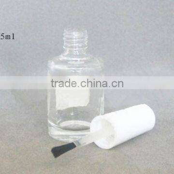 15ml Empty Printed Glass Nail Polish Bottles With Brush photo-3