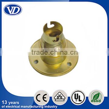 B15 brass lamp holder socket