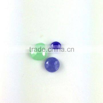 Brio Cut Natural Gem stone Dyed Jade