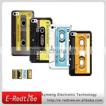 cassette tape water transfer printing phone case for cell phone