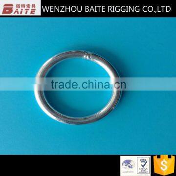 Steel Electric Galvanized Handle bag Welded Round Ring Nose Ring In Carabiner Rigging Hardware Manufacturer