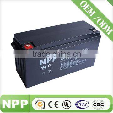 12v150ah Deep Cycle Battery Lead Acid Battery for Solar photo-3