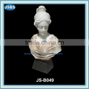 design famous carved marble female busts sculpture