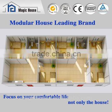 2016 lastest design popular standard modular luxury prefab house/big building customized house