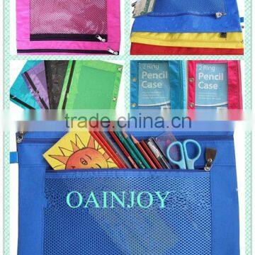 pencil case for ring binder use