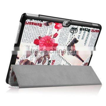 for Huawei Tablet Case, 2016New Flip Leather Cover Protective Case with Foldable Stand for Huawei Media Pad M2 CASE