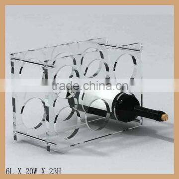 Square Acrylic Wine Rack Shelf ,wine Bottle Holder photo-4