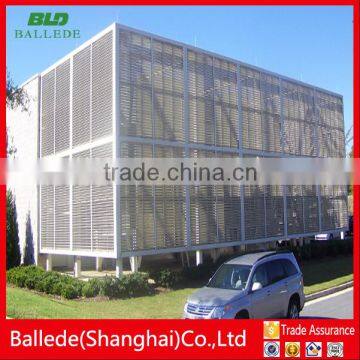 prefabricated fixed high strength louver fence