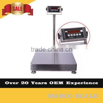 Stainless steel waterproof 300kg Electronic platform scale