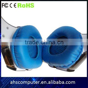 Cheap Internet Cafe Vibration Game Blue Digit Headphone photo-4