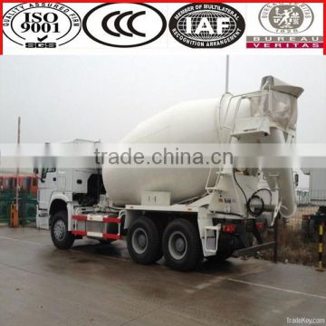 Factory supplying 6x4 HOWO dimension mixer truck 12cbm