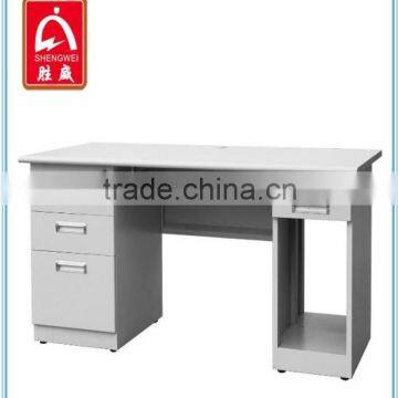 high quality steel office table computer table with drawers