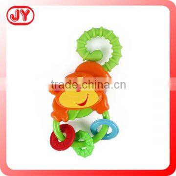 Popular design kids play toy set baby soft plastic rattle with EN71