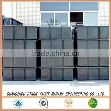 Plastic HDPE float pontoon for dredging