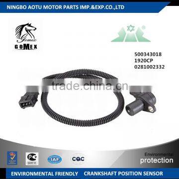 Auto crankshaft positon sensor for CITROEN / PEUGEOT 500343018 1920CP 0281002332