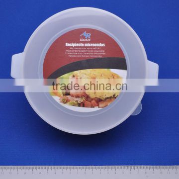 Plastic microwave pot microwave oven pot