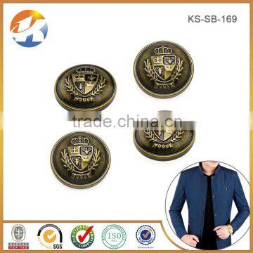 Hot Sale Cheaper Antique Brass Custom Metal Snap Button Quality Choice photo-5