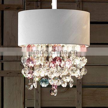 Modern Crystal Pendant Light LED Hanging Lamp CZ1008