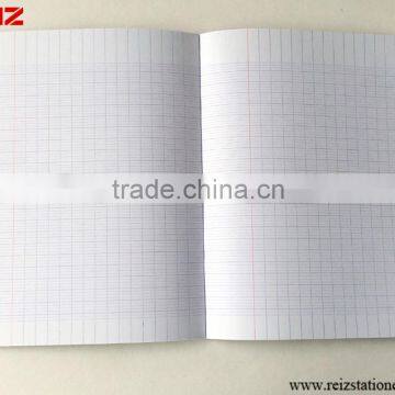 Seyes exercise book, french lines notebooks 17x22cm, 48page