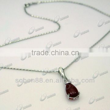 925 sterling silver jewelry with agate stone pendant necklace