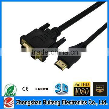 DVI (24+5)+R/L Audio to HDMI Converter DVI to HDMI Adapter with Audio/Video1080p