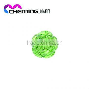 wholesale fashion cheap crystal flower shape plastic bead