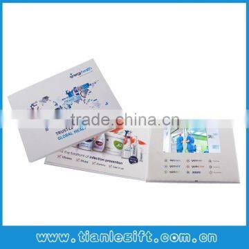 New Arrival HD LCD Screen Video Brochure, Video Book, Video in Print