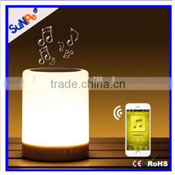 2016 Led Touch Sensor Wireless Portable Bluetooth Smart LED Music Lamp                        
                                                Quality Choice