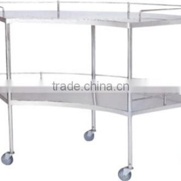 China factory sale cost steel emergency medical trolley