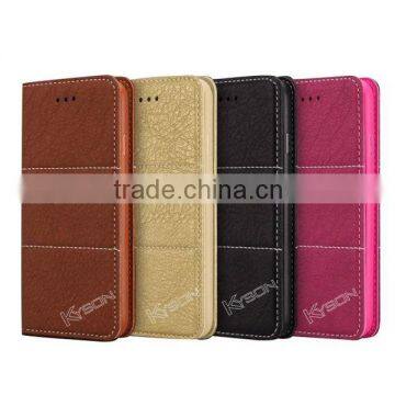 Real oem leather phone case sleeve with card holder wallet style case for iphone 6s