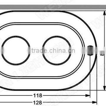 RGB IP68 120W Marine Underwater LED Light for Boat Pool With Bluetooth Controller Quality Choice photo-5