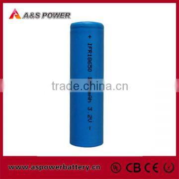 18650 single cell 3.2V 1400mah rechargeable battery lifepo4 cell 18650