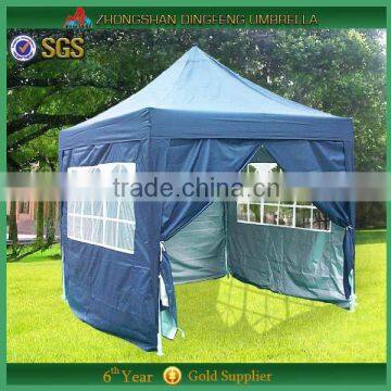 Out door Advertising Uv Protection Gazebo With Windows tent with rolling flap