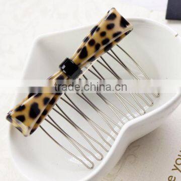 2016 dots bow gift combs topshop design hair come for girl