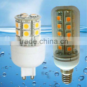 Epistar Chip G9 LED Lamp CE RoHS, 4.5W/6W