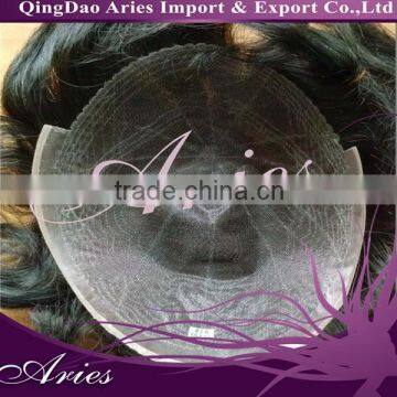 Fine Welded Mono Men's Toupee, Hair System for Men, Men's Hairpieces photo-3