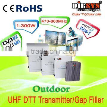 100W Outdoor uhf tv transmitter