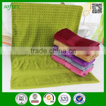 21s cotton check velvert cheap towel bulk buy from china with dobby